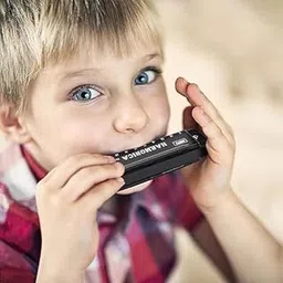 VELUZA Harmonica Mouth Organ Musical Instrument Titanium Copper Core Harmonica C Key 10 Hole 20 Tone for Beginners Durable Clear Sound-image-26