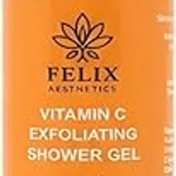 Vitamin C Exfoliating Shower Gel, All Skin Types, Natural Oils and Glycerine, 200g, Brightening and Deep Cleansing Formula-picture-22
