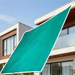 90% HDPE UV Stabilized Multipurpose Shade/Agro/Green Net with Niwar Stitched Shade Net for Garden Balcony, Bird Control, Agriculture, Parking Sun Protection,Shade Sail Plant Netting (10 x 10 ft)-image-23