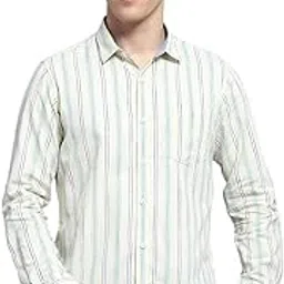 monte carlo Men's Regular Fit Striped Shirt | Full Sleeves | Spread Collar | Front Pocket | Stylish & Casual Shirt for Men-picture-44