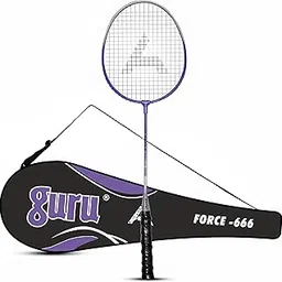 GURU Force-666 Badminton Racket Pack of 1 for Men, Women Boys & Girls with Cover-picture-15