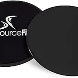 ProSource Core Sliding Exercise Discs, Dual-Sided Sliders for Use on Any Surface at Home or Gym for Full-Body Workouts-picture-16