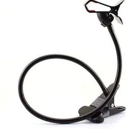 xgmo XGMO® Metal Lazy Mobile Phone Holder Mount Stand | Flexible | Portable - Foldable | 360 Degree |Heavy Duty |Gooseneck Long Arm Clip Compatible With All Smartphones Size Upto 6.5" to Watch Movies, Youtube, Videos Attend Online Classes, Seminar Etc - (Black)-picture-20