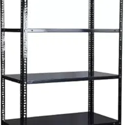 SPACIOUS® Slotted Angle Rack 4 Shelves Multipurpose Finishing-183648-image-32
