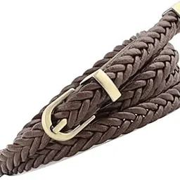 mastyle Hand-Woven Thin Belt with Pin Buckle | Casual and Versatile Waist Accessory-picture-34