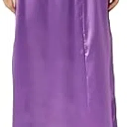 Levender Colour Satin Petticoat for Women | levender Colour Satin Fabric Saree Shapewear or Underskirt or Saya for Every Purchase.-image-34