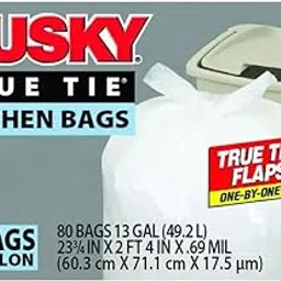 13GAL WHT KITCHEN BAG 80CNT Poly-America Household Bags HK13WC080W 073257012935-picture-60