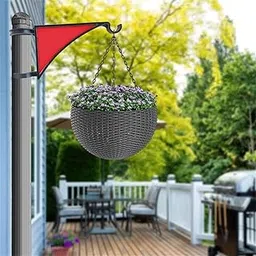 Zyvola Heavy-Duty Fence Post Hangers - 2 Pack for Bird Feeders, Planters, Lanterns & Wind Chimes - Versatile Outdoor Decor Hooks-image-28