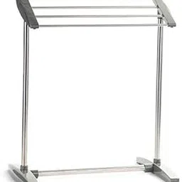 Air Son Stainless Steel Towel Rack, Floor-Standing Multi-Functional Mobile Foldable Balcony Towel Stand Indoor and Outdoor, Drying Holder-image-69