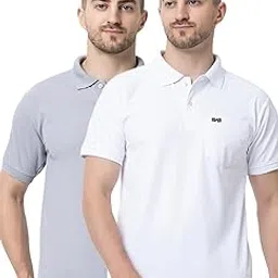 bab being beast apparel BAB Men's Regular Fit Half Sleeve Polo T-Shirt with Pocket | Men Polo T Shirt | Mens Collar Tshirt | Soft Feel Tshirts Pack of 2-picture-28