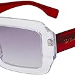 Ted Smith Unisex Grey Graded Premium Italian Acetate Sunglasses With Polarized Lenses.-picture-11