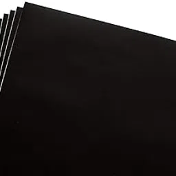 12x12 Permanent Vinyl, 15 Pack Black Outdoor Adhesive Backed Craft Sheets in Matte Finish for Silhouette and Cricut to Make Monograms Stickers Decals-picture-22