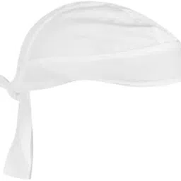 ujeavette 2xPolyester Anti-UV Wrap Tie Bandana Hat Pirate Scarf for Riding Cycling White-picture-22