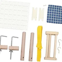 THE STYLE SUTRA® Weaving Loom Kits Jig Bracelet Maker Racelets Weaving Braiding Warping Clamp A-picture-45