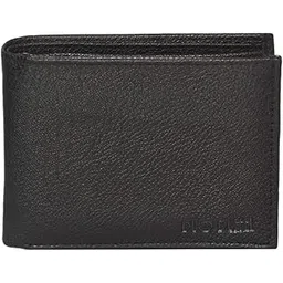 duo duffel RFID Protected Men's Black Bi-fold Design Faux Leather Wallet-picture-17