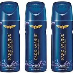 Park Avenue 3 Storm Deodorant Spray - For Men (450 ml, Pack of 3)-picture-14