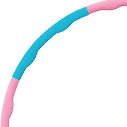 ATORSE Weighted Exercise Hoop for Adults Workout Equipment Sports Adjustable Circle Pink and Blue-image-53