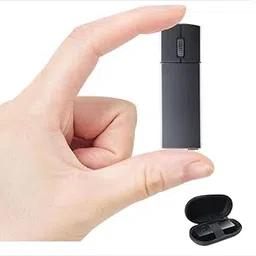 Ultra Small Bluetooth Wireless Mouse,Dual Mode (Bluetooth+2.4G) Silent Rechargeable Mouse with Case,1200 DPI Small Portable Mini Pocket Travel Cordless Mice for PC Computer Laptop MacBook Chromebook-picture-31