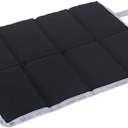 Enakshi (LABEL) Creations Camping Cushion Convenient Sitting Pad for Outdoor Picnic Outdoor Activities Black-image-4