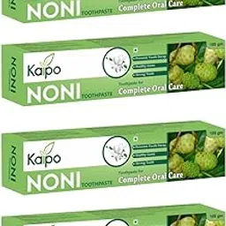 Kaipo Noni Toothpaste - Toothpaste for Complete Oral Care : 100gms : Pack of 4-picture-31
