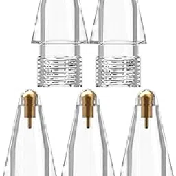 MYADDICTION 5Pcs Spare Stylus Nibs Replacement Tips for Apple 1/2nd Generation Pencil-image-48