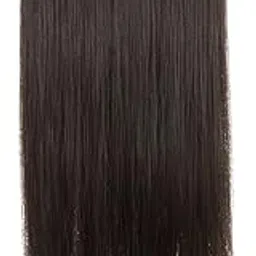 KIS Hair Extensions 100% Natural Human Hair Blend | Glamorous Handcrafted Salon Quality - Voluminous Luxurious Customizable Soft & Silky Texture Reusable Washable & Heat Resistant (Natural Brown)-image-70