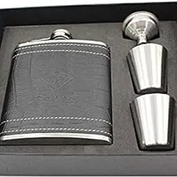 7oz Stainless Steel Hip Flask Wine Pot Pocket Portable Mini Bottle with Cups & Funnel Whiskey Acero Inoxidable for Drink-picture-35