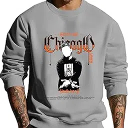 Full Sleeve Sweatshirt for Mens || Oversize Sweatshirt Casual Mens(Loosefit)-image-96