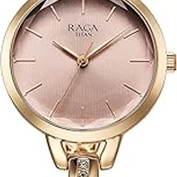titan Analog Rose Gold Dial Women's Watch-95352WM01 image 1