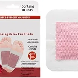 "Detox Foot Patches Kit - Red Rose (Pack of 40) | Remove Toxins, Cleanse, Relieve Stress & Pain, Improve Sleep | Body Detox Foot Pads for Natural Relaxation & Wellness-image-98