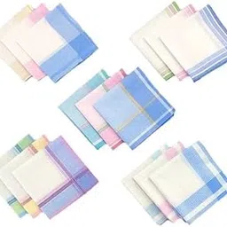 3x12x Soft Cotton Handkerchiefs Washable Party Hankie Lot 11.8X11.8''|Clothing Shoes & Accessories | Mens Accessories | Handkerchiefs-image-52
