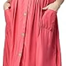 Women's Rayon Maternity Dress/Pregnancy Dress/Easy Breastfeeding Dress/Western Dress with Zippers for Nursing Pre and Post Pregnancy-image-79