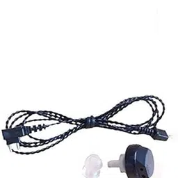 AUDITECH - Wire 2 pin Black with Receiver For Siemens/Auditech/Axon/Alps/S.S,Axon Pocket Model Hearing Aid (Black)-picture-11