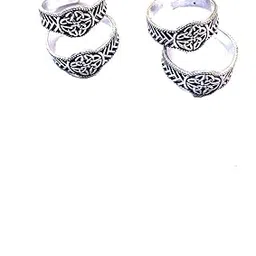 RISYANKA JEWELS Women Stylish alloy toe ring ATR31-picture-26