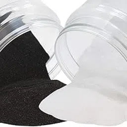 Sanskar Rangoli Colour Powder Black and White 200 Gram Each Diwali Decoration Items Floor Art Rang for Home Navratri Pongal Pooja Mandir Decor (Pack of 2)-picture-31