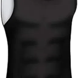 UJEAVETTE 2xMens Waist Trainer Vest Sauna Sweat Body Shaper Tank Top Slimming Gym L XL-image-41