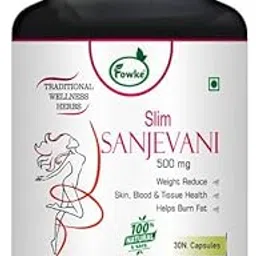 Inlazer Slim Sanjevani Weight Loss Capsule With Natural Extract, Green Coffe & Green Tea Reduce Belly Fat & Cholestrol Weight Loss Capsule & Loose Extra-Weight Rapidly Without Gym (30N)-image-74