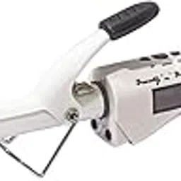 Professional Ceramic Curling Iron, 25 Heat Settings, 70-Minute Auto Shut-off, White-picture-17