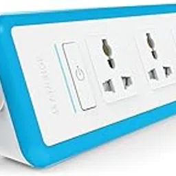 Anchor by Panasonic 6A Universal Socket with Surge and Over load protection | 6A Extension Board with 1.5 Mtr Extension Cord | Multi Plug Socket for Home Wall, Office (22076) image 1