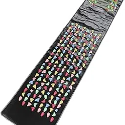 Reflexology Walk Stone Mat,Foot Massage Mat Multipurpose for Foot Massage (175 * 35Cm)-picture-14