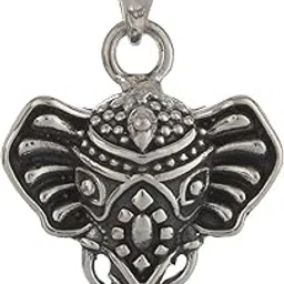silver tree 925 sterling Silver Tree 925 Ganesha Face Pendant | Unisex Religious Charm in Pure Sterling Silver | Elegant Jewelry Pendant (ST926MS)-picture-47