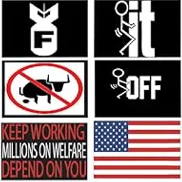 Best Selling Funny Work Hard Hat Helmet Stickers Version 2 Toolbox Builders Mechanics Value Pack (Version 2)-picture-10