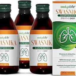 Swasnika Suspension - 6 Fl Oz -Lungs Tonic (Pack of 3(6 fl oz each))-picture-11