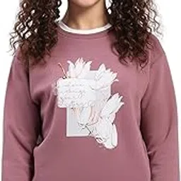 monte carlo Womens Regular Fit Printed Pull On Full Sleeve Winter Sweatshirt | Warm Pullover for Ladies | Soft Comfortable Casual Winter Wear for Women's (Pack of 1)-picture-28