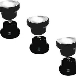 Starlinks® Heavy Duty Universal Lid Knob with Stainless Steel Screws - 6 Nos. Black Bakelite Pot, Saucepan, Dish, Doom, Kadai, Moodi Lid Knob-picture-18