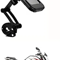 Motorcycle Bike Phone Holder, Waterproof Mobile Mount with TPU Touch Screen, 360° Rotating Universal Bicycle Holder for Smartphones Under 6.5 Inches Compatible with For-Bik-e-TN-T-899-picture-27