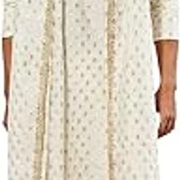 Men's Silk Blend Kurta Pyjama Set, Silk Blend Kurta,Pant Style Pyjama And Dupatta Set For Men, Traditional Indian Festive & Ethnic Wear-image-50