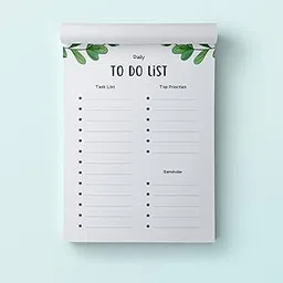 BLACKMOOR Daily To DO List Notepad, Planner 50 Undated Tear-Off Sheets, Daily Planner, Track Productivity Planner, Goals, Tasks, Stylish Design- Stay Organized… (1)-image-40