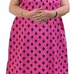 homezilla Cotton Nighty, Night Dresses for Women, Printed Nighty for Women-Extra Large Nighty 3XL Nighty-picture-28