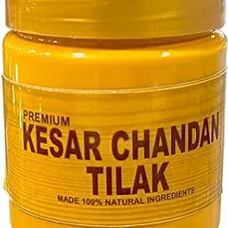 DEV SAMAGRI Natural Liquid Kesar Chandan Tilak/Pure Kesar Asthagandh Chandan Tilak (100g)-picture-22